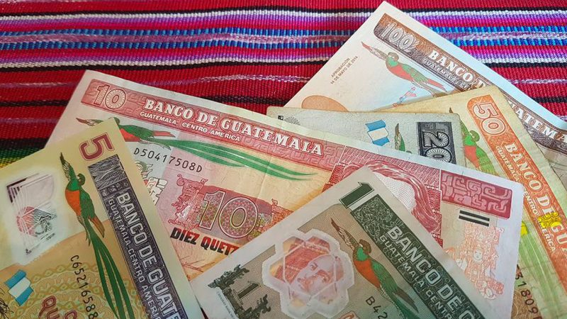billetes de guatemala
