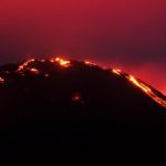 Volcán de Pacaya en Guatemala