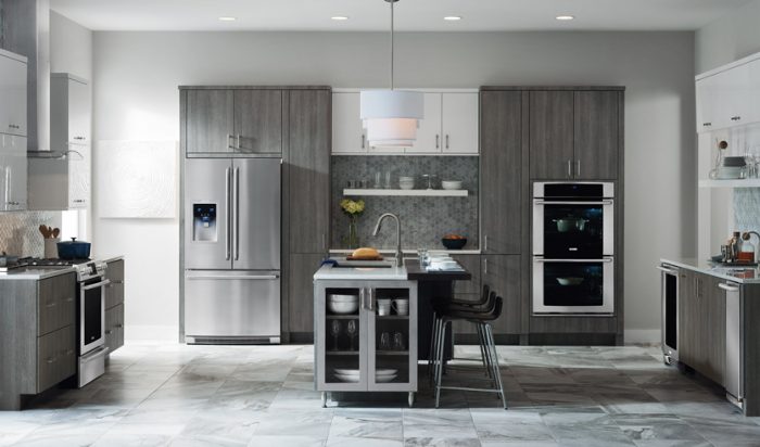 Refrigerador en cocina