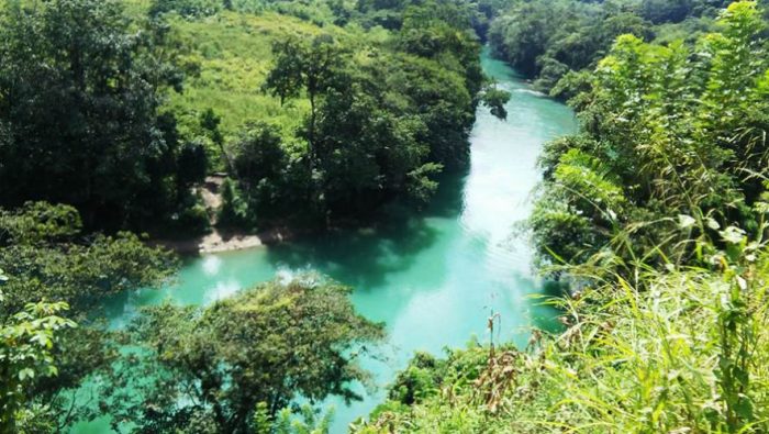 Vista del Rio Cahabon