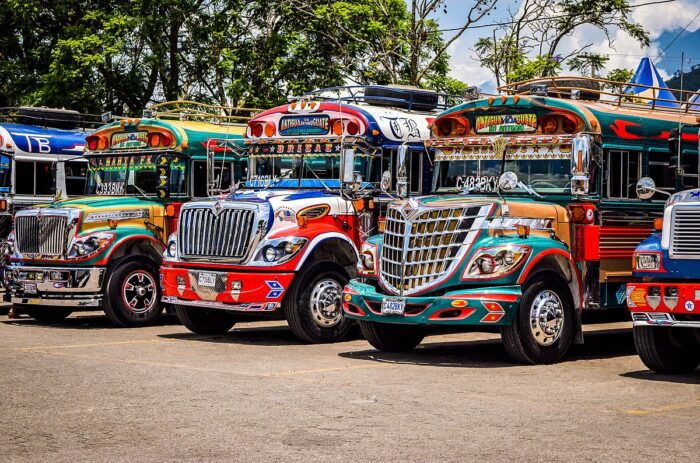 Transporte para turistas en Guatemala