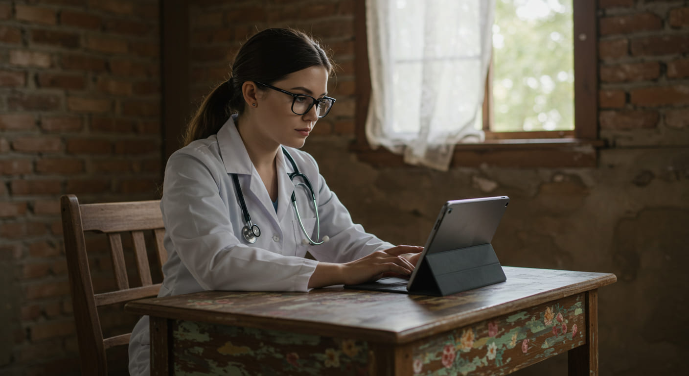 Médico en zona rural