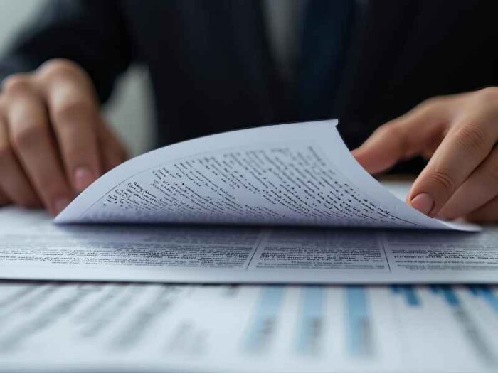 Código de ética corporativo impreso sobre un escritorio con bolígrafo, simbolizando políticas que existen pero no se aplican.